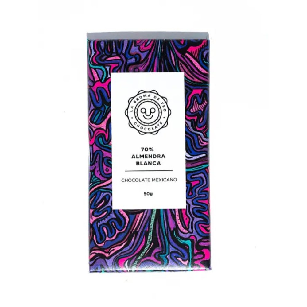 La Broma de Teo, Almendra Blanca, elaborada con cacao de Finca Las Delias