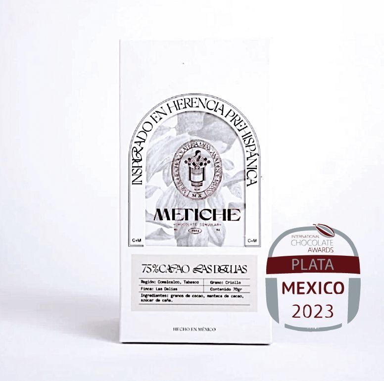 Metiche Chocolate Singular, elaborada con cacao de Finca Las Delias